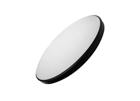 Q-255MS Led svietidlo so senzorom pohybu MARNA 24W 2040lm 4000K ø37cm/kruhové čierne QTEC