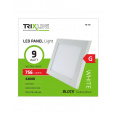 Podhľadové LED svietidlo TRIXLINE – prisadené štvorcové 9W neutrálna biela Podhľadové LED svietidlo TRIXLINE – prisadené štvorcové 9W neutrálna biela