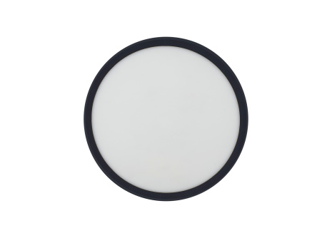 TR-51S LED stropné svietidlo 18W 1850lm 4000K ø23cm/kruhové čierne Trixline