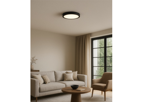 LED stropné 3CCT svietidlo TR-71S - 18W 1850lm ø23x2,5cm Trixline