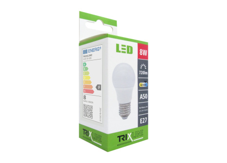 LED žiarovka BC TR 8W E27 A50 neutrálna biela