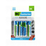 Alkalická tužková 1,5V batéria BC Extra power LR6/4P