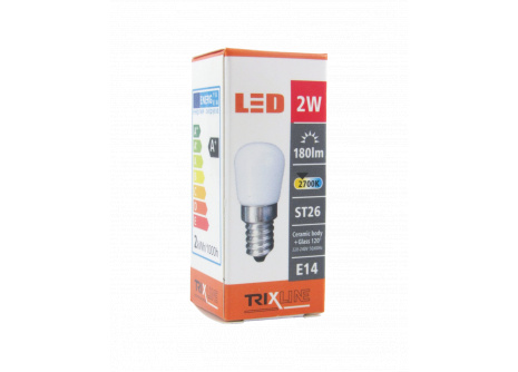 LED žiarovka BC TR 2W E14 ST26 teplá biela