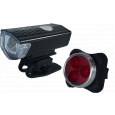 Set cyklo svetiel predný + zadný MAARS MS 351 Set cyklo svetiel predný + zadný MAARS MS 351