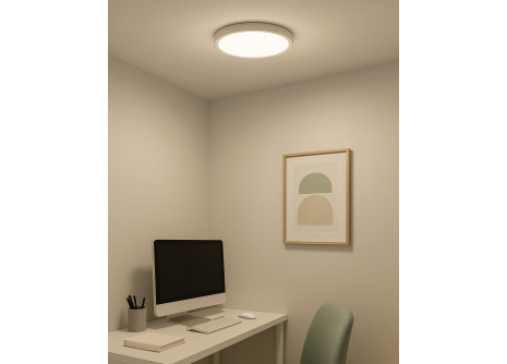 LED stropné 3CCT svietidlo TR-74S - 24W 2500lm ø30x2,5cm Trixline