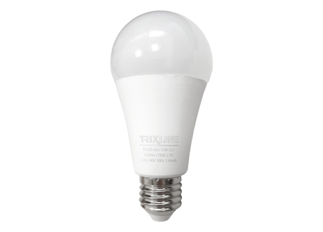 LED žiarovka Trixline 15W 1350lm E27 A65 teplá biela