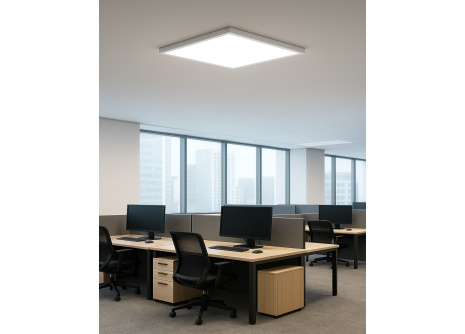 LED stropné 3CCT svietidlo TR-92S - 40W 4300lm 50x50x2,5cm Trixline