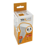 LED žiarovka Trixline 6,5 W 585lm E14 R50 teplá biela