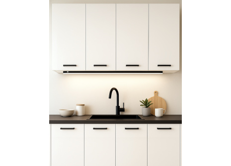 Q-65AB 18W / 1620lm / 4200K T5 podlinkové svetlo s vypínačom a konektorom - čierne QTEC 120cm