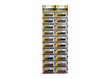 Alkalická mikrotužková 1,5V batéria BC Extra power LR03/20P