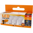 LED žiarovka BC TR 6W GU10 teplá biela 3 PACK LED žiarovka BC TR 6W GU10 teplá biela 3 PACK
