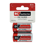 BC C-R14 UM2 Extra power Zinkochloridová 1,5V / 2ks BLISTR