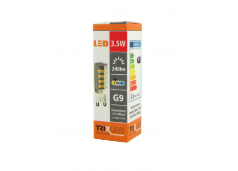 LED žiarovka BC TR 3,5W G9 teplá biela