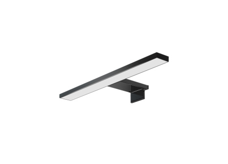 Q-300B LED 5W/400lm/4000K zrkadlové svetlo 30cm - čierne QTEC