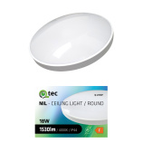 Led svietidlo QTEC Q-231CP 18W 4000K ø30cm/kruhové biele