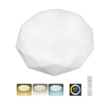 LED stropné svietidlo TR-601C - INDUS 80W 7600lm ø78cm CCT + ovládač Trixline