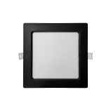 Q-59M LED panel 12W 1200lm 4000K čierny - štvorcový prisadený Qtec
