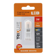LED žiarovka Trixline 3W G9 teplá biela LED žiarovka Trixline 3W G9 teplá biela