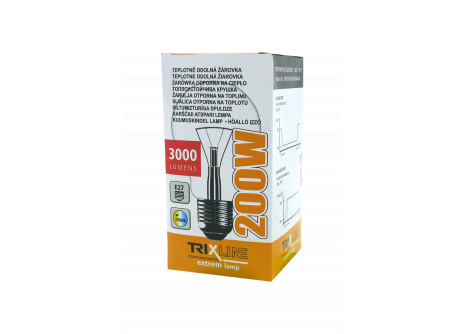 Špeciálna žiarovka BC LUX 200W E27 teplá biela