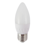 LED žiarovka Trixline sviečková 6W C35 E27 studená biela