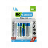 BC batteries alkalická mikrotužková AAA batéria 1,5V LR03