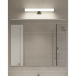 Q-312B LED 5W/430lm/4000K zrkadlové svetlo 30cm - čierne QTEC