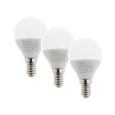 LED žiarovka Trixline 6W P45 E14 teplá biela 3 PACK