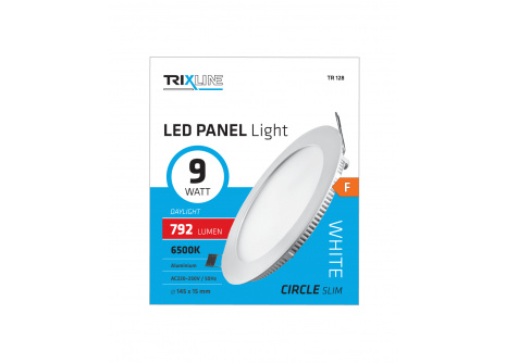 Podhľadové LED svietidlo TRIXLINE – okrúhle 9W