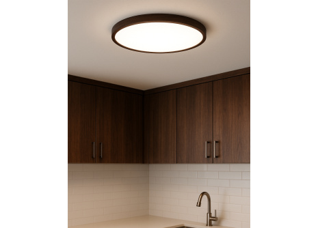 LED stropné 3CCT svietidlo TR-85S - 40W 4300lm ø50x2,7cm Trixline