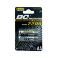 Nabíjateľná 1,2V tužková batéria BCR6/2200/2BP Nabíjateľná 1,2V tužková batéria BCR6/2200/2BP