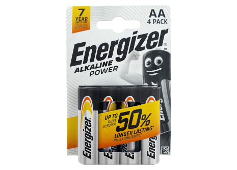 ENERGIZER LR6 Alkalická AA / 4ks BLISTER