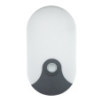 Q-181AD LED 18W/1440lm/4000K nástenné, senzorové, oválne svetlo - šedé QTEC
