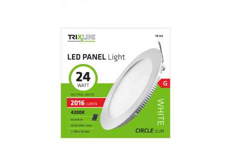 Podhľadové LED svietidlo TRIXLINE – okrúhle 24W