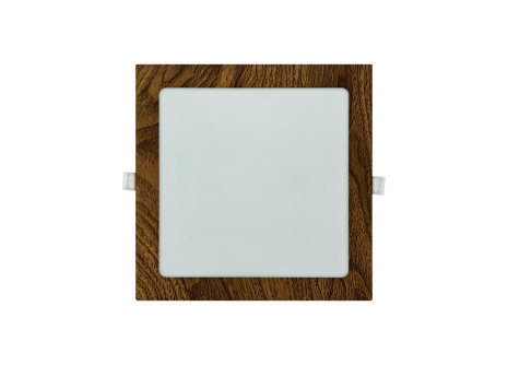 TR-151 LED panel 18W 1512lm 4200K dekor drevo - štvorcový vstavaný Trixline