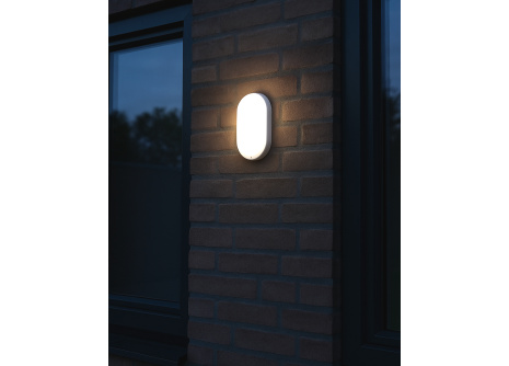 LED stropné svietidlo Q-50A 8W 720lm 4200K IP64 - biele QTEC