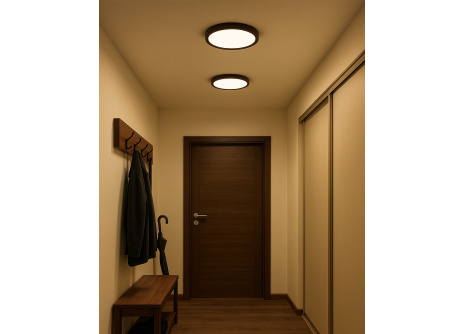 LED stropné 3CCT svietidlo TR-77S - 24W 2500lm ø30x2,5cm Trixline LED stropné 3CCT svietidlo TR-77S - 24W 2500lm ø30x2,5cm Trixline