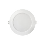 Q-103P LED panel 12W 1200lm 4000K biely - kruhový vstavaný Qtec