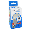 LED žiarovka Trixline 6W 564lm E27 A60 studená biela