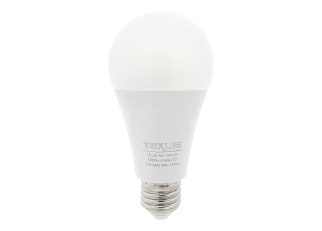 LED žiarovka Trixline 15W 1380lm E27 A65 neutrálna biela