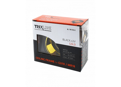 Podhľadový rámček pre  MR16, GU10 TRIXLINE B/TR 512 G, štvorcový