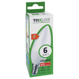 LED žárovka Trixline 6W 552lm E14 C35 neutrální bílá