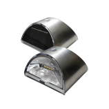 TR-67 Solárne LED svetlá so senzorom pohybu 2ks - strieborné Trixline