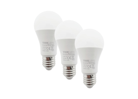 LED žiarovka Trixline 12W A60 E27 teplá biela 3 PACK