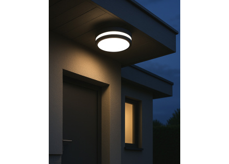 LED stropné CCT svietidlo s pohybovým senzorom TR-261MR - ELLÉS 24W 2400lm ø26x5,5cm Trixline