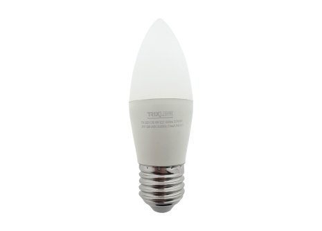 LED žiarovka Trixline 8W E27 C35 teplá biela
