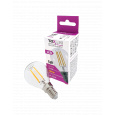 Dekoračná LED žiarovka FILAMENT 5W G45 E14 teplá biela Dekoračná LED žiarovka FILAMENT 5W G45 E14 teplá biela