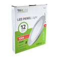 LED panel TRIXLINE TR 102 12W, kruhový vstavaný 4200K LED panel TRIXLINE TR 102 12W, kruhový vstavaný 4200K
