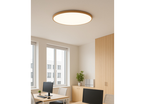 LED stropné 3CCT svietidlo TR-84S - 40W 4300lm ø50x2,7cm Trixline