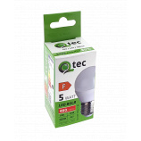 LED žiarovka Qtec 5W G45 E27 4200K