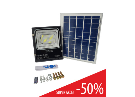 Solárne svetlo TR 367 100W TRIXLINE